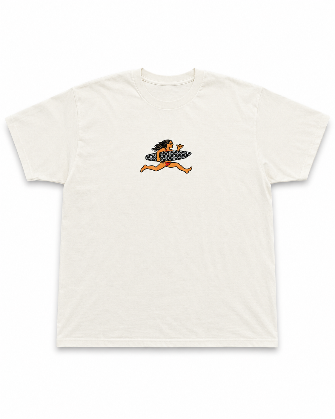 White Surf Tee