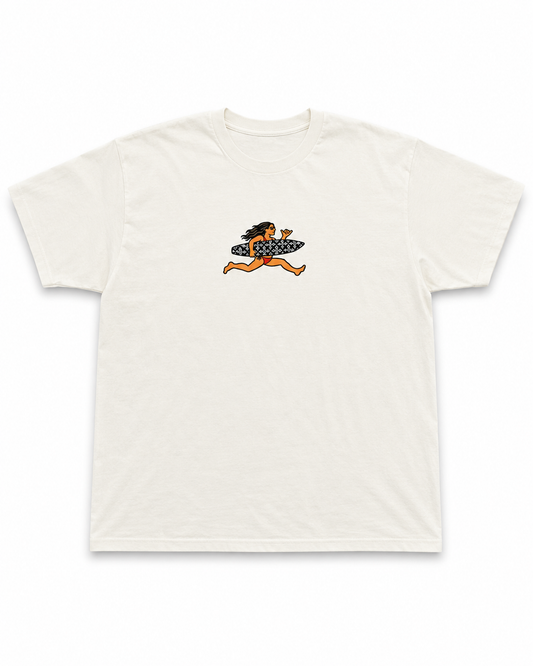 White Surf Tee
