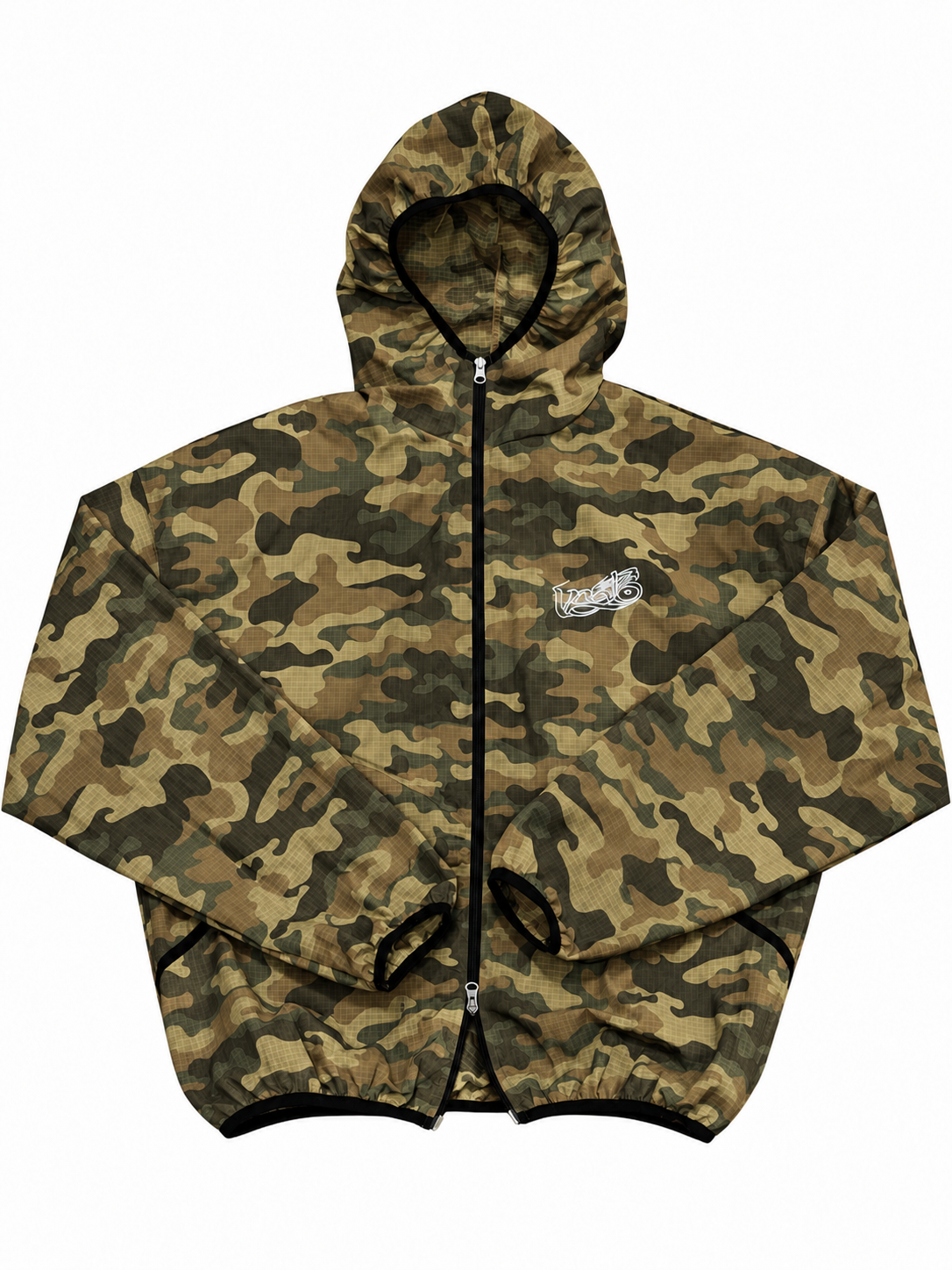 Green Camo Wind Breaker