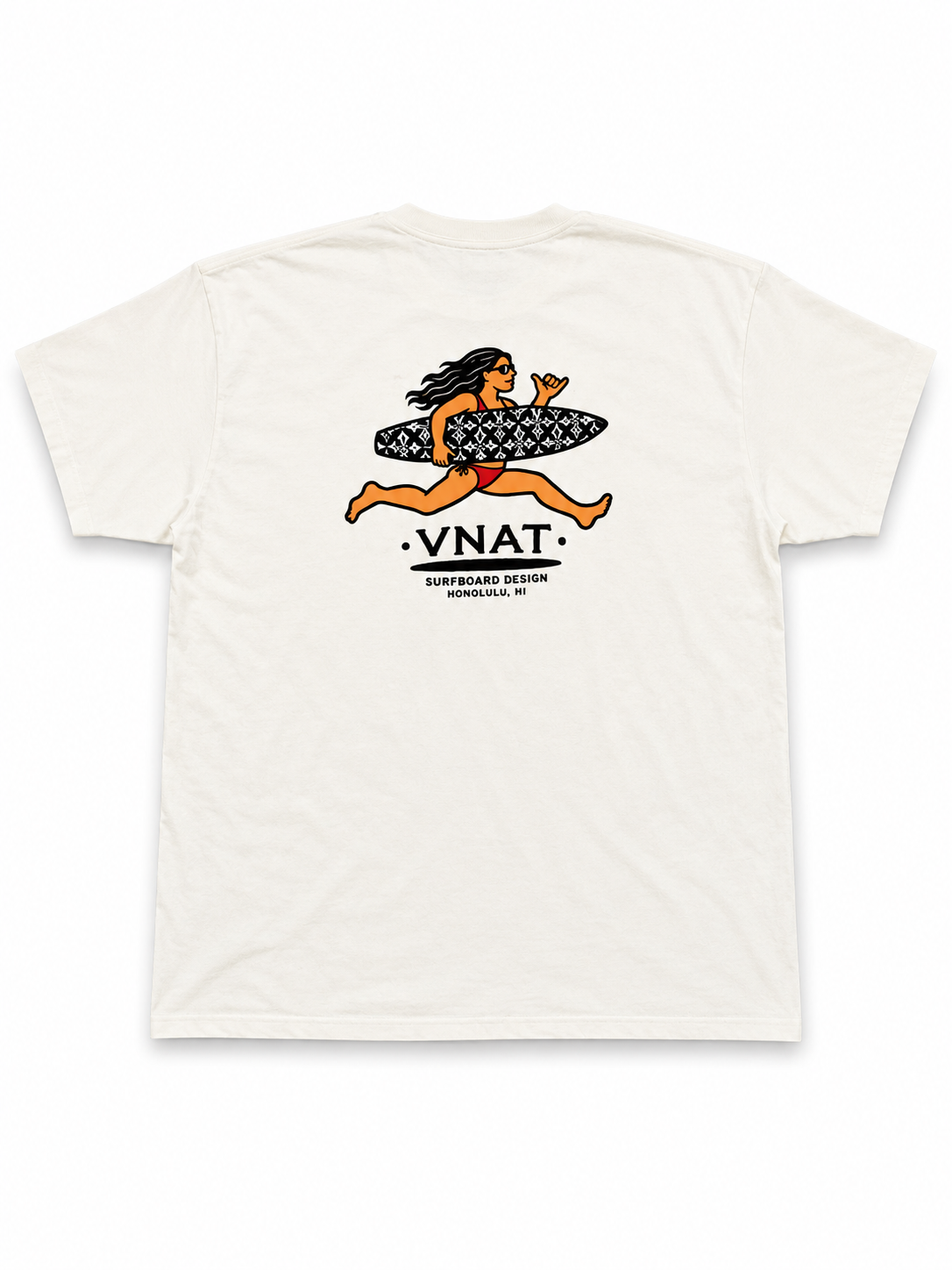White Surf Tee