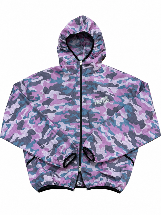 Purple Camo Wind Breaker